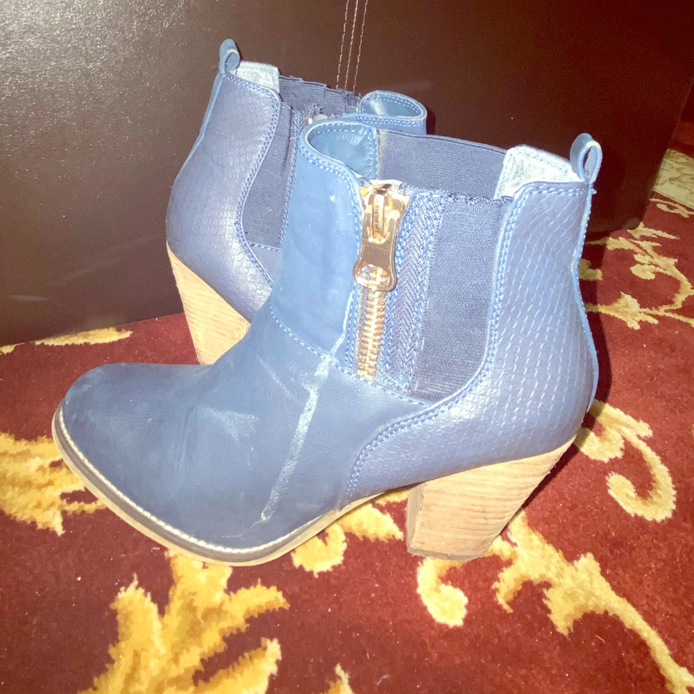 Also bye heeled booties
